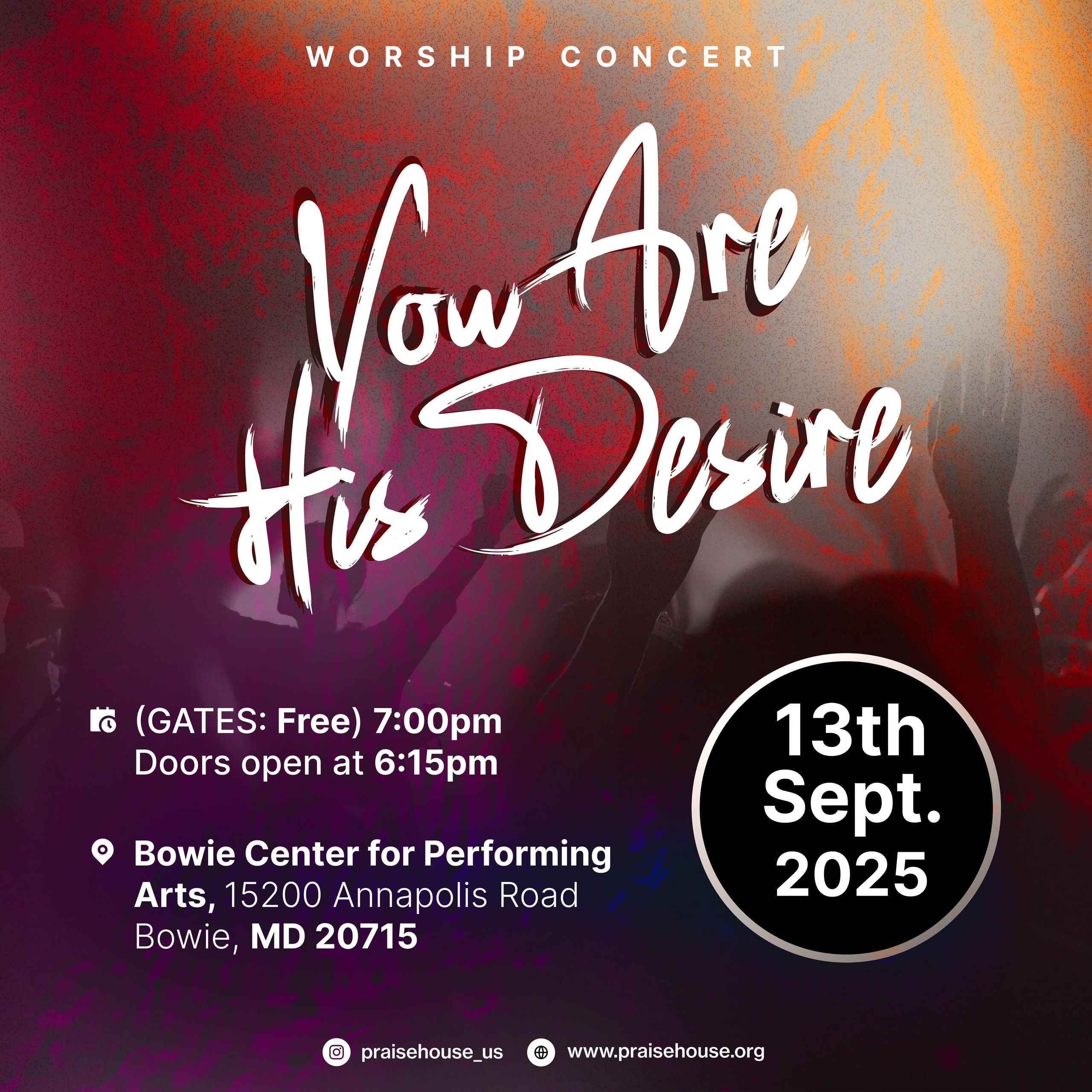 His Desire Worship Concert